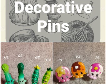 Decorative Pins, Counting Pins, Embroidery