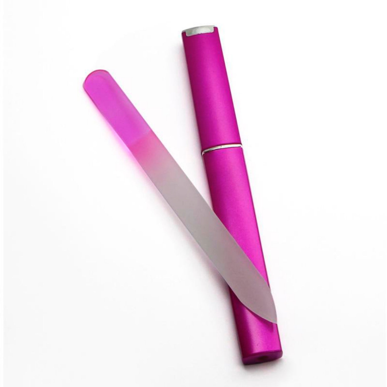 Glass Nail File With Case Etsy
