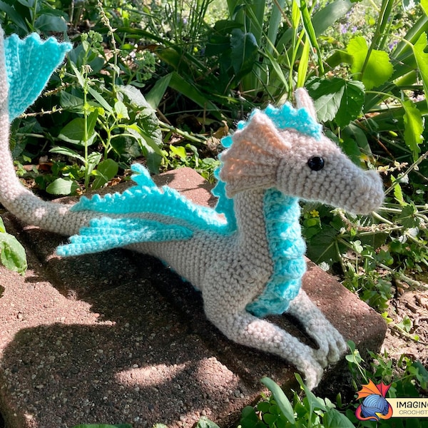 Crochet Sea Dragon PDF Pattern - (Digital Pattern only, NOT the finished, tangible item)
