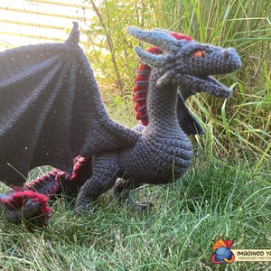 Crochet Giant Wyvern Dragon PDF Pattern - (Digital Pattern only, NOT the finished, tangible item)