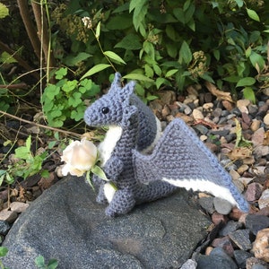 Crochet Baby Dragon PDF Pattern - (Digital Pattern only, NOT the finished, tangible item)