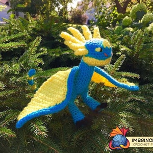 Crochet Stormfly the Deadly Nadder PDF Pattern - (Digital Pattern only, NOT the finished, tangible item)