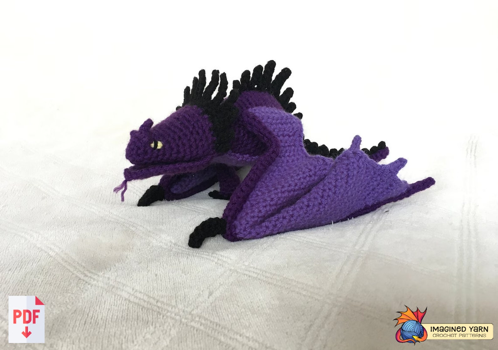 Crochet Skrill PDF Pattern - (digital Pattern Only, NOT the Finished ...