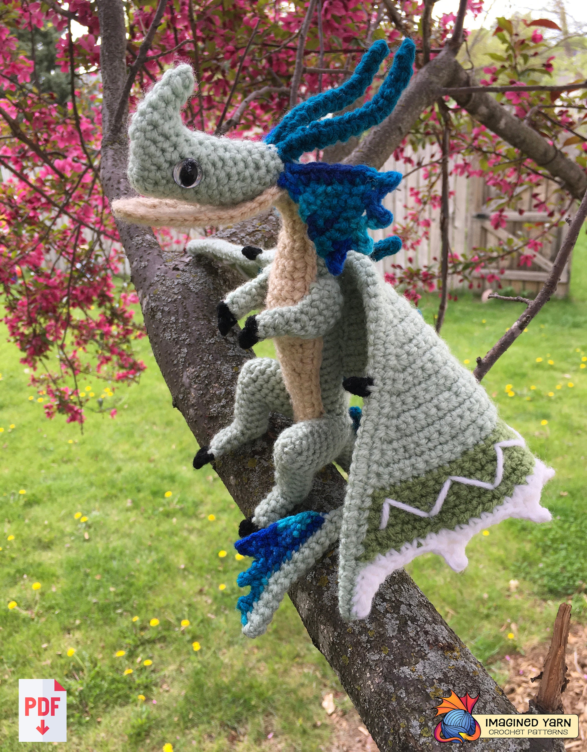 Deathsinger Pattern Crochet Deathsong PDF Pattern - (digital Pattern Only, NOT the Finished ...