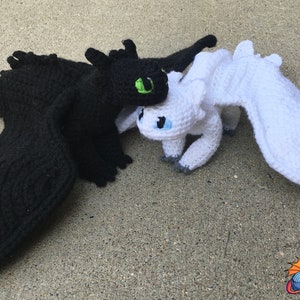 Crochet Light Fury PDF Pattern - (digital Pattern Only, NOT the ...