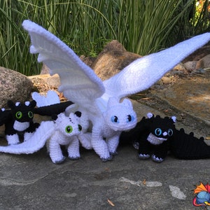 Crochet Light Fury PDF Pattern - (digital Pattern Only, NOT the ...