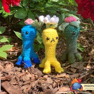 Padrão PDF de trepadeira de crochê - com complementos de decoração da natureza - (somente padrão digital, NÃO o item finalizado e tangível)