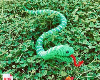 Crochet Snake PDF Pattern (digital Pattern Only, NOT the Finished