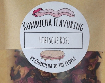 Kombucha Flavoring: Hibiscus Rose