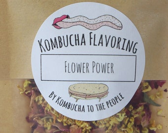 Kombucha Flavoring: Flower Power