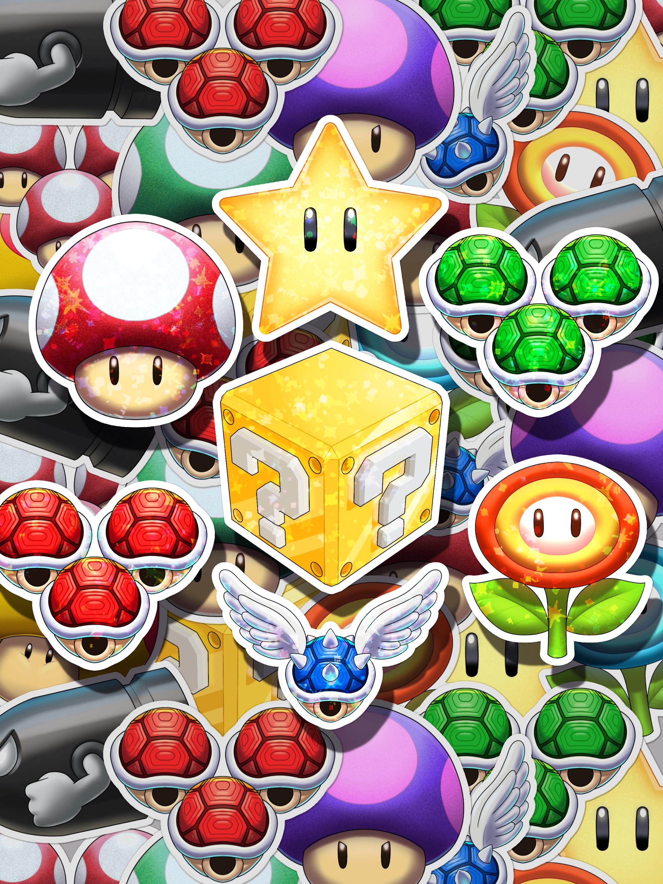 Super mario power ups - Etsy 日本