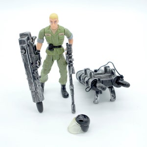 RARE Vintage Used 1998 Trendmasters 'Godzilla' Double Blast O'Neil Action Figure