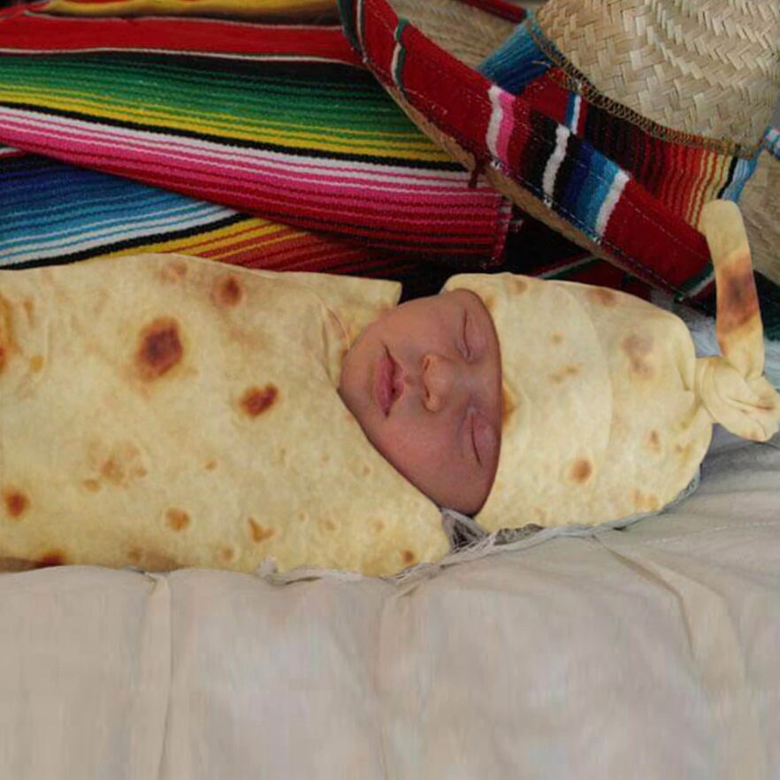 Burrito Baby Swaddle The one and the only Tortilla Swaddle Etsy