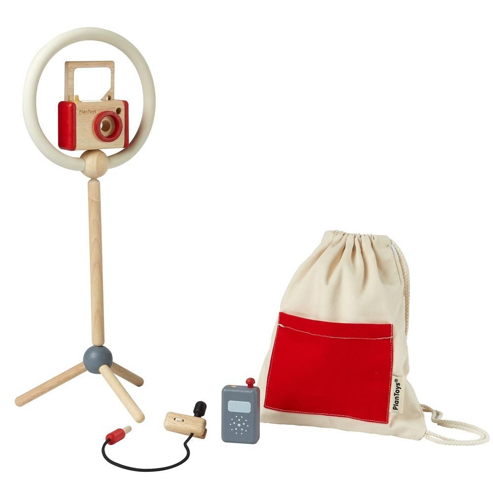 Plan Toys Wooden Vlogger Kit Wooden Toys For Children Eco Etsy