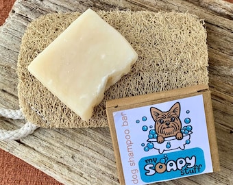 Organic Tea Tree Dog Shampoo Bar: Natural Pet Grooming Soap