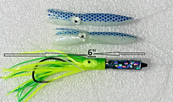 Hart Rigged Octopus Skirt Lure Trolling Rigs