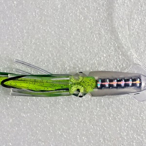 Cucchiaio Da Traina Drone Spoon 4&Prime; Olografico &ndash; Per Pesce Re, Mackerel, Mahi, Tonno &ndash; Extreme Fishing