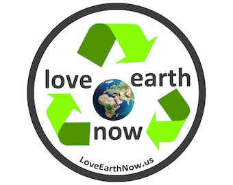 STICKERPer EARTH LOVERS e Recyclers