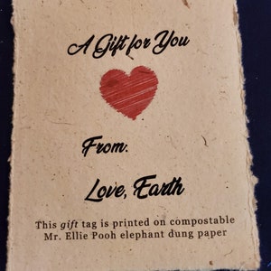CAT-LOVER GIFT: Love Earth Now book wrapped in Abercrombie & Fitch cat scarf, furoshiki-style handcrafted bookmark image 7
