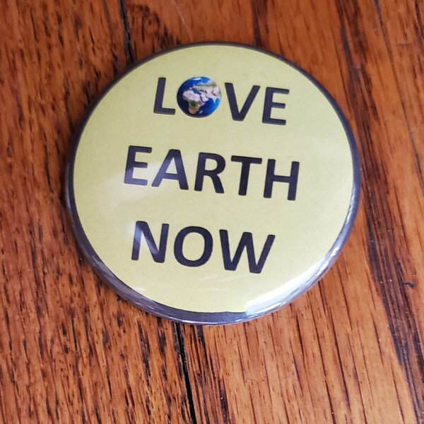 BUTTONS & PINS for EARTH lovers