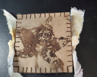 Handmade NATURE-PRINT BOOK for Nature lovers