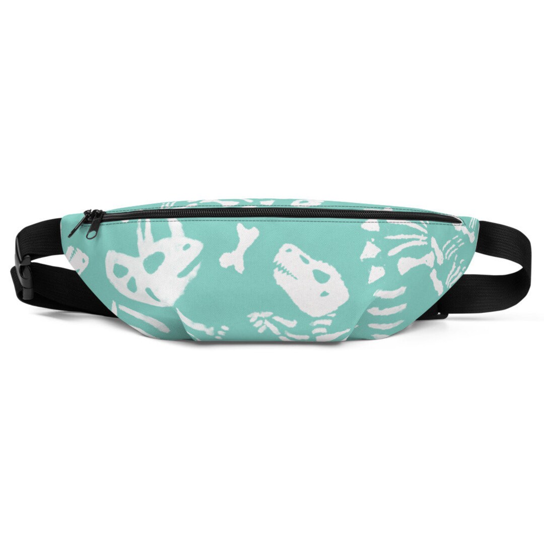 Dinosaur Fossil Fanny Pack Dino Fannypack Fossil Hands Free Etsy