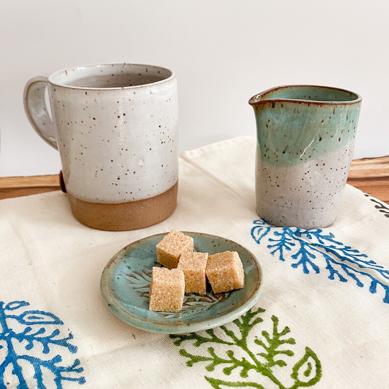 Ceramic Milk Pitcher Handcrafted Milk Creamer Jug Ceramic Etsy