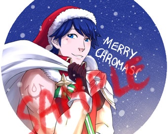 FE Heroes: Christmas Variants Pin 53mm