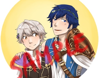 FE Heroes: Valentine&#39;s Day Variants Pin 53mm