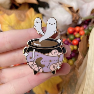 Discounted Gold Cauldron Enamel Pins