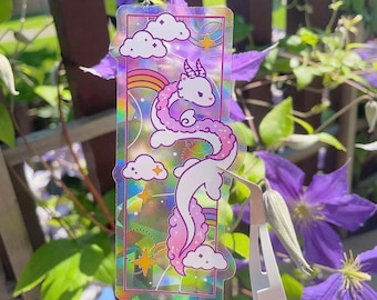 Rainbow Dragon Suncatcher Decal  | Prism, Sticker Decal