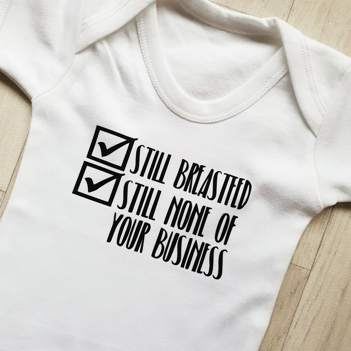 Breast feeding baby vest Etsy