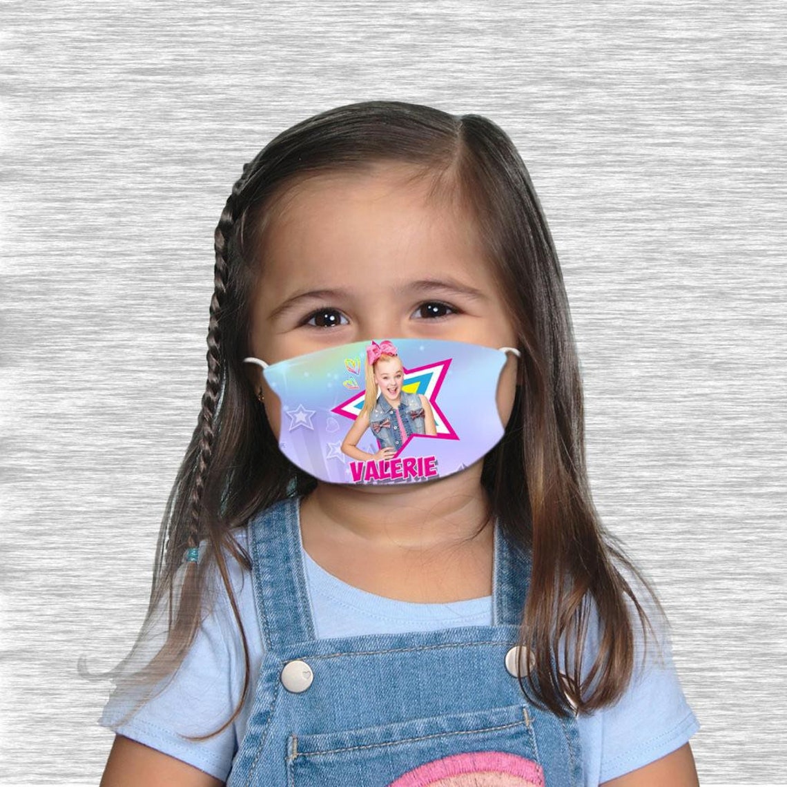 Jojo Siwa Face Mask with Name | Etsy