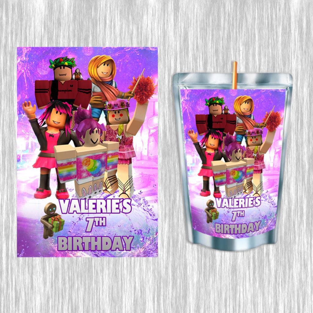 Roblox Juice Labels Digital or Printed Etsy