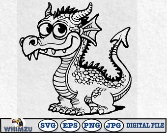 Download Baby Dragon Svg Etsy
