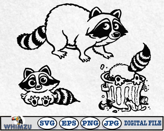 Download Cute Raccoon Svg Clipart Cute Woodland Animal Svg Dxf Png Jpg Vector Raccoon Svg Cut File For Cricut Instant Download Raccoon Svg File Clip Art Art Collectibles Leadcampus Org