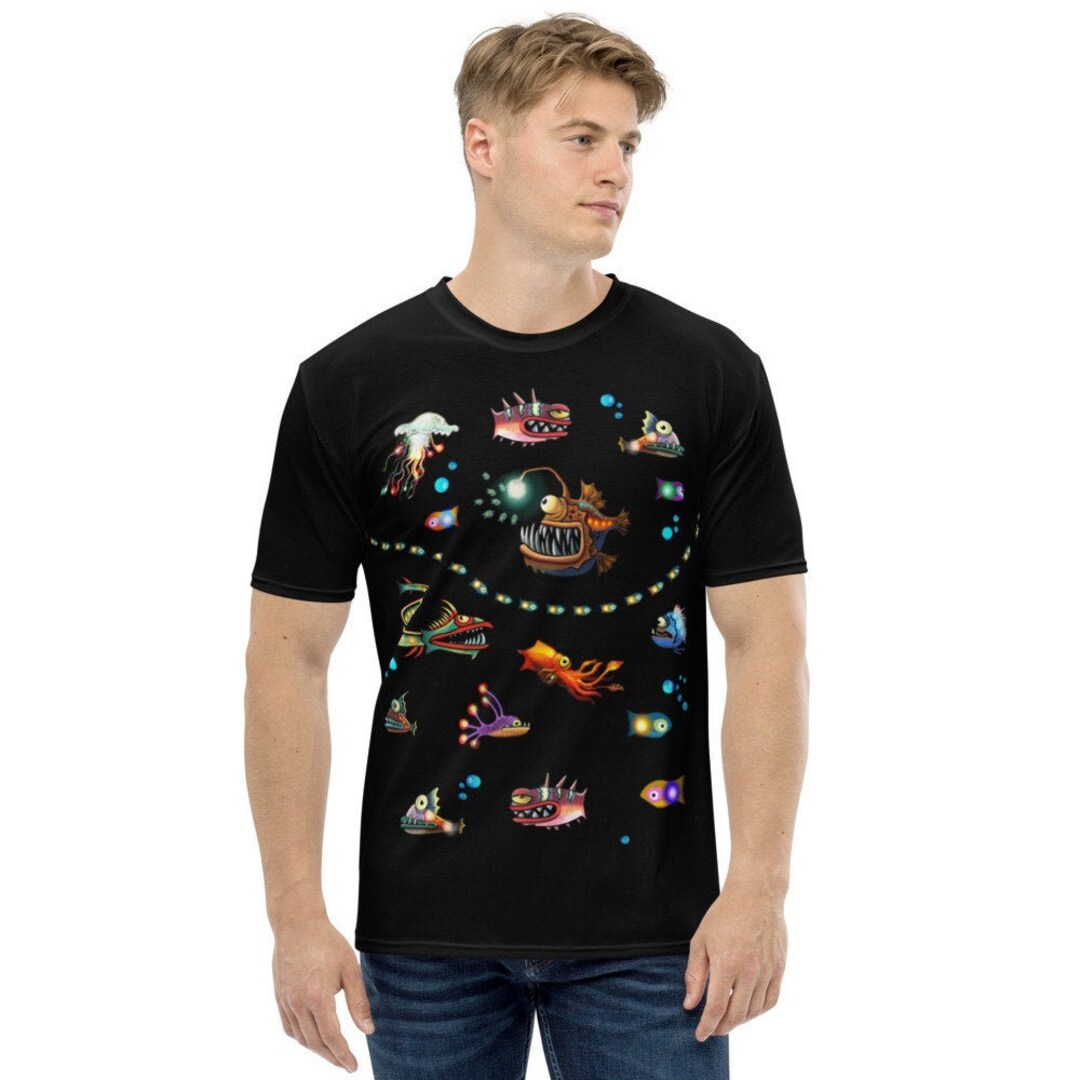 Men's Deep Sea T-shirt - Etsy