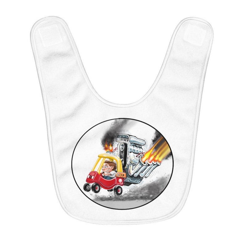 Racing Boy Baby Bib