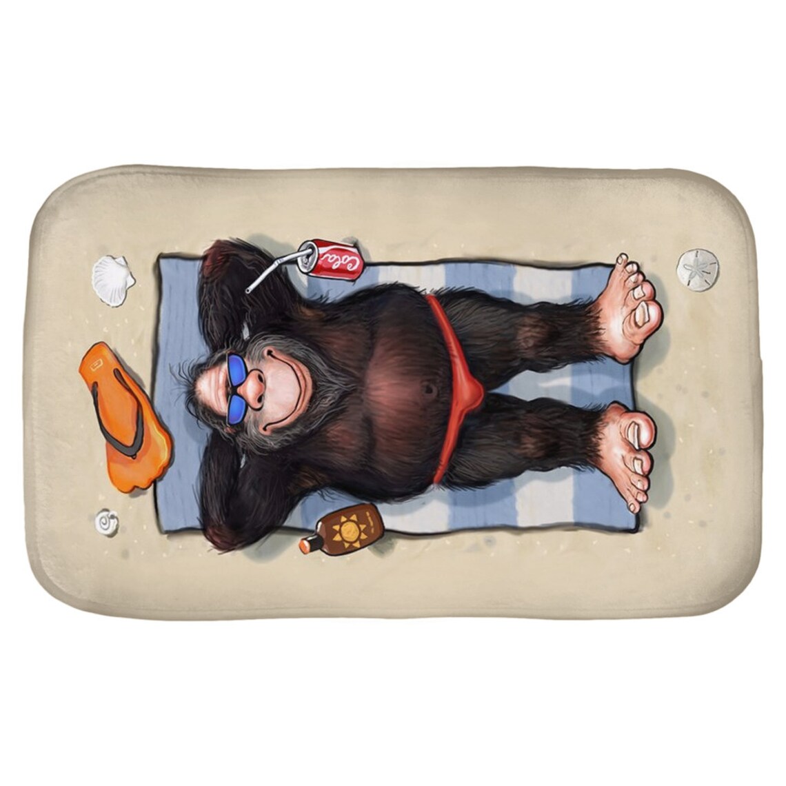 sunbathing-bigfoot-bath-mat-etsy