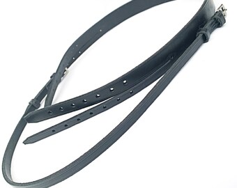 Horse Bridle Headpiece, Leather Headpeice, Leather Horse Bridle, Black Bridle, Dressage, Snaffle Bridle, English Bridle, Horse Tack