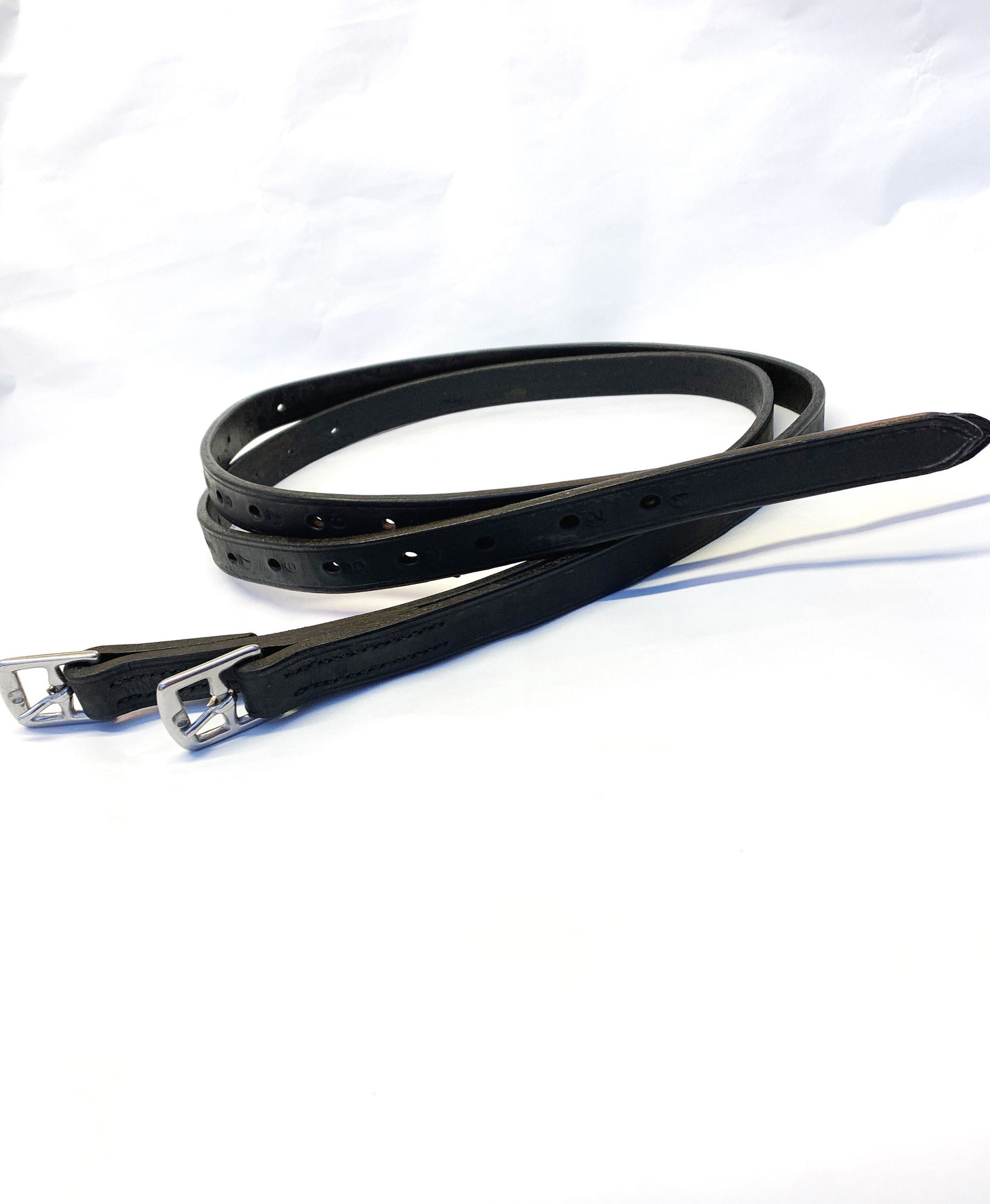 Child Stirrup Leathers, Stirrup Leathers, Leather Horse Tack, Child Riding Equipment, Stirrup