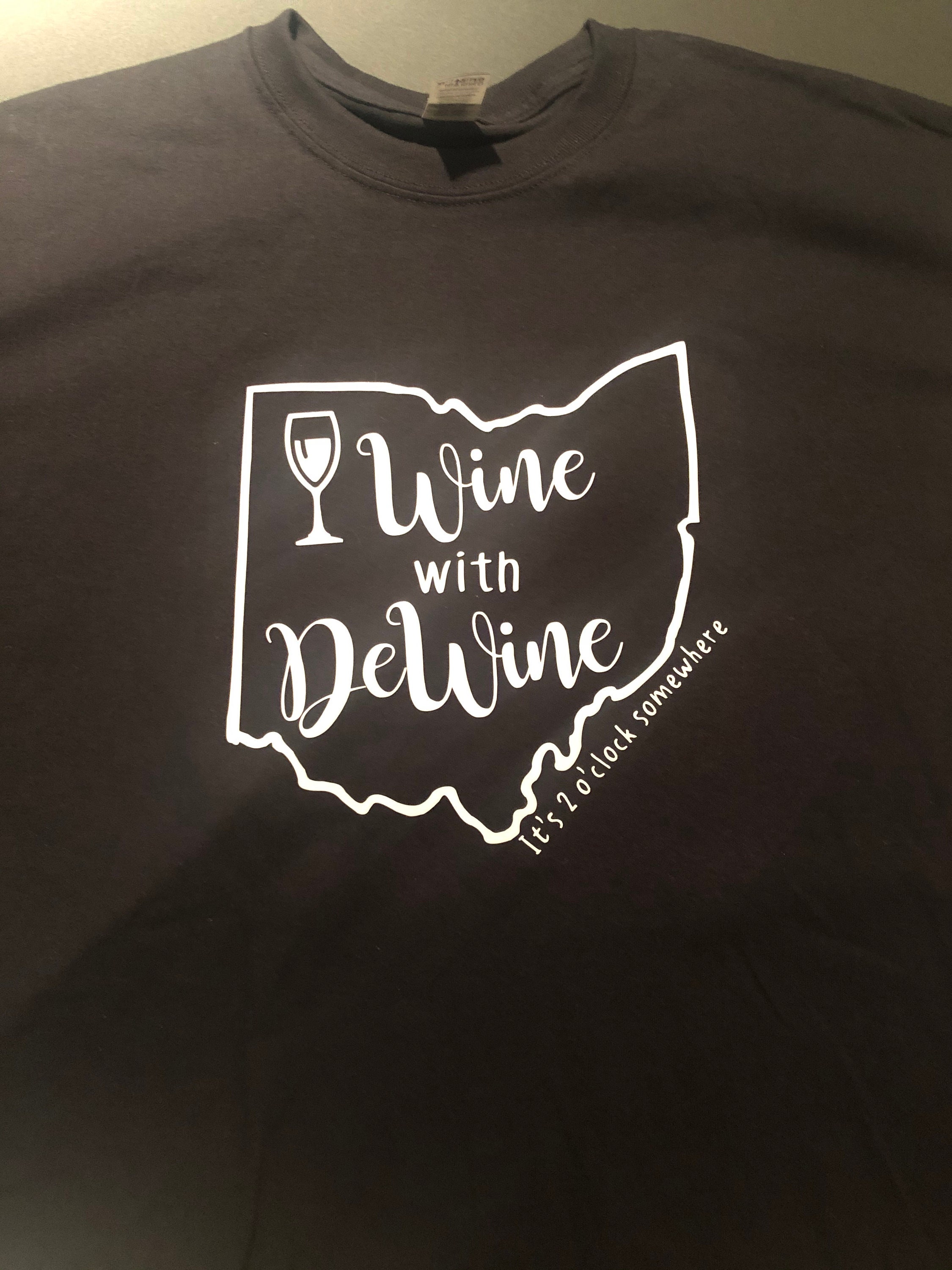 Wine with dewine shirt Clearance