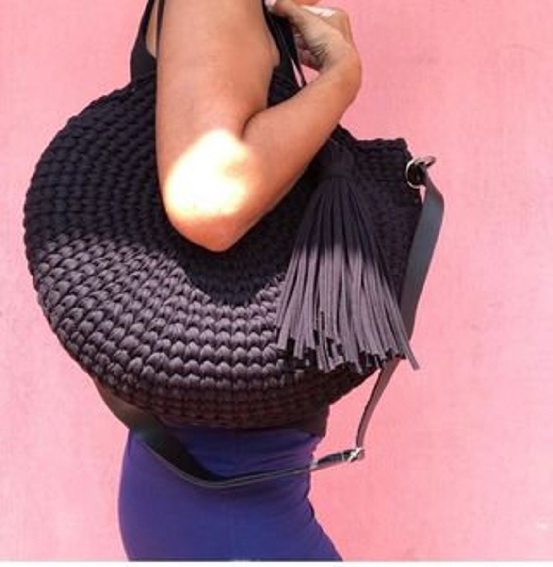 Crochet Pattern Crochet Bag VIDEO Tutorialcircle Etsy