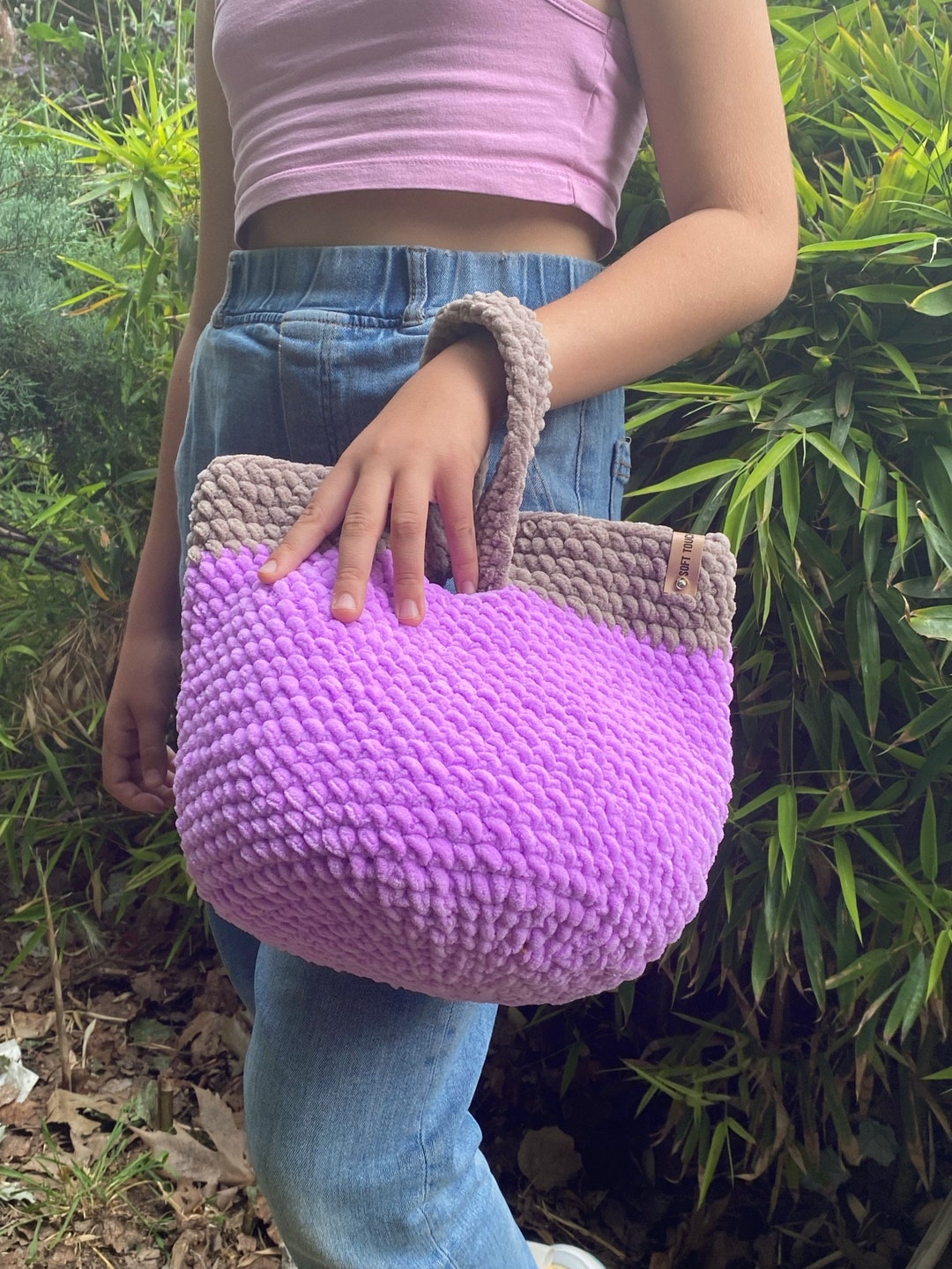 Crochet Pattern Knot Bag Pattern, Crochet Bag Pattern, VIDEO Tutoria