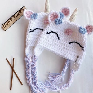 Crochet pattern, crochet unicorn hat pattern, crochet animal hat pattern, video tutorial,unicorn hat pattern, crochet hat pattern, girls hat