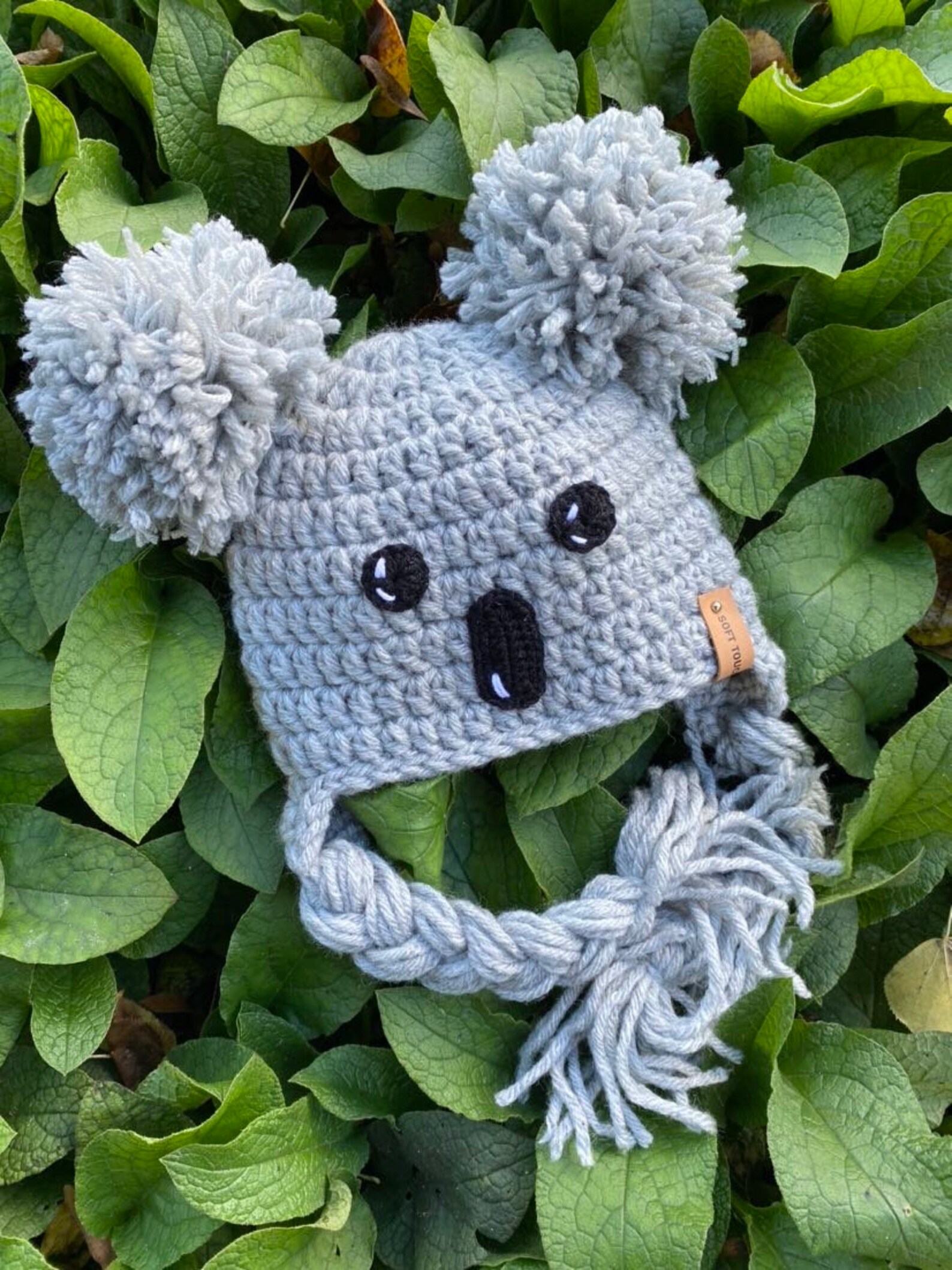 Crochet Hat Pattern Crochet Koala Hat Pattern/ Crochet Animal Etsy