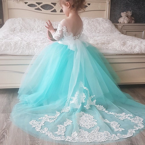 Baby Tulle Dress Birthday Girl Dress Princess Flower Girl Etsy