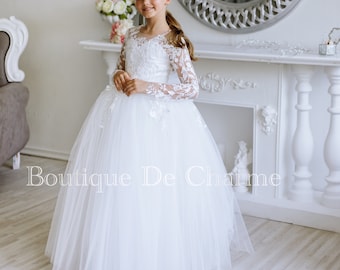 Flower Girl Amazon Robe Communion Buy First Communion Dress