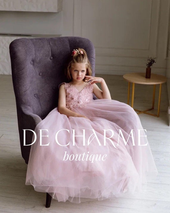 pink dress junior boutique Party Dress Pink Dress Junior Shop Pink Tulle Applique Long Evening Dress,  A-Line Junior Prom Dress