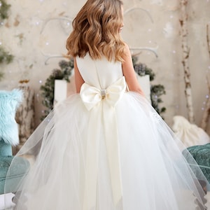 Tulle Flower Girl Dress Etsy